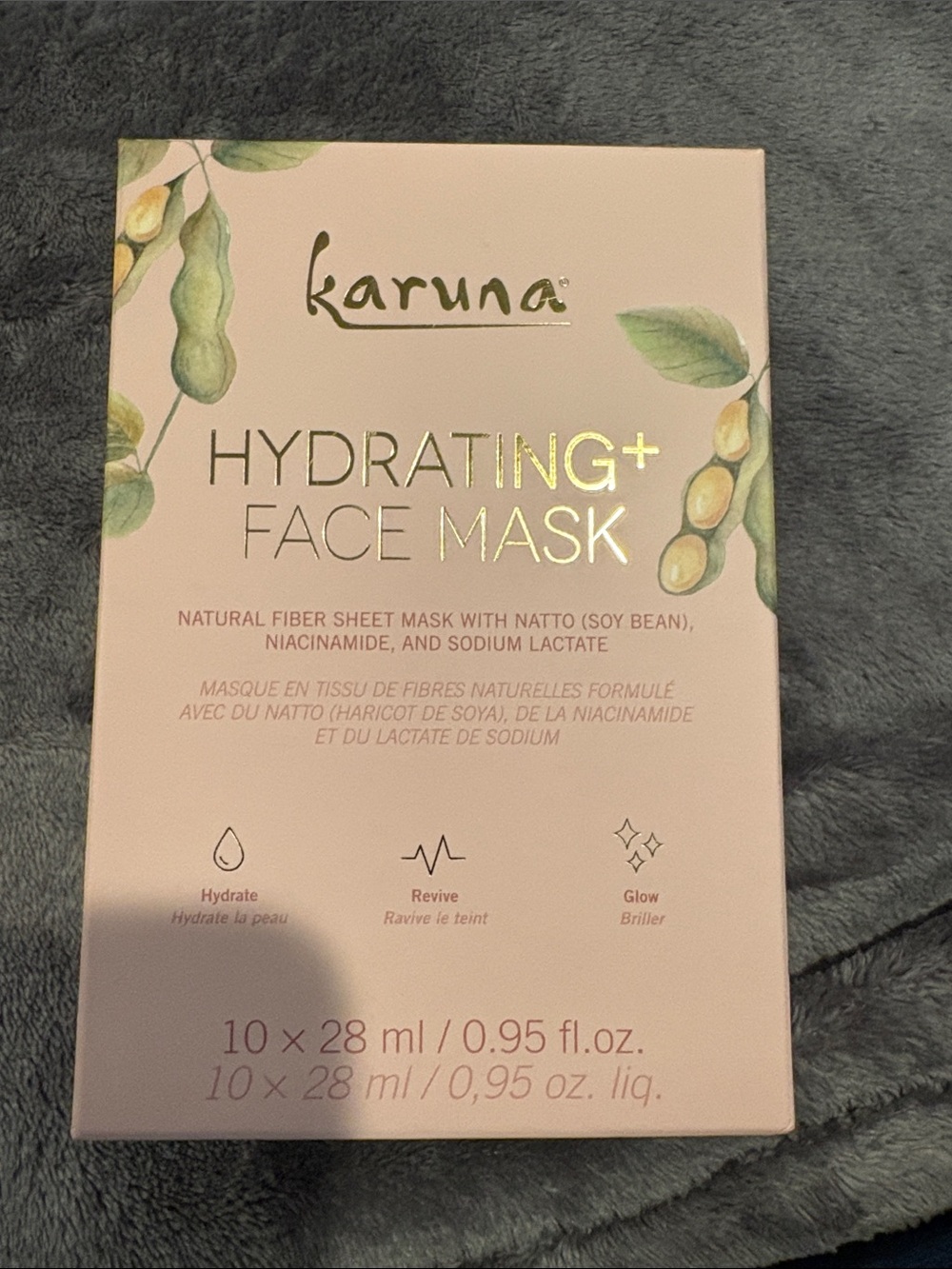 Karuna Hydrating+ Face Mask — Pink Sheet Mask (10-Pack)